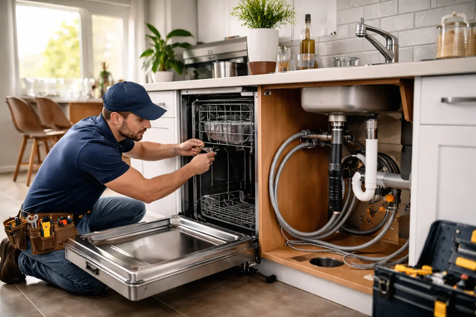 Can a Plumber Install a Dishwasher — and Should You Let Them?